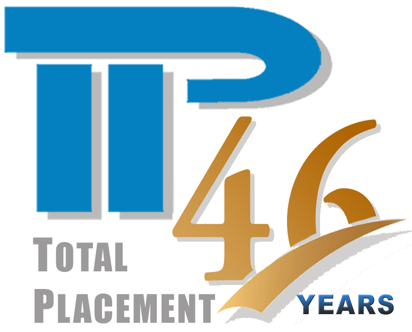 Total Placement 46 Year Anniversary Logo